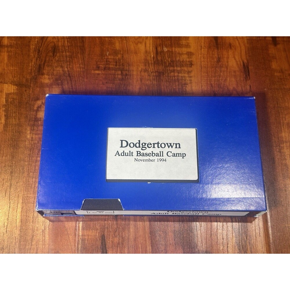 Vintage November 1994 Dodgertown Adult Baseball Camp LA Dodgers VHS Tape